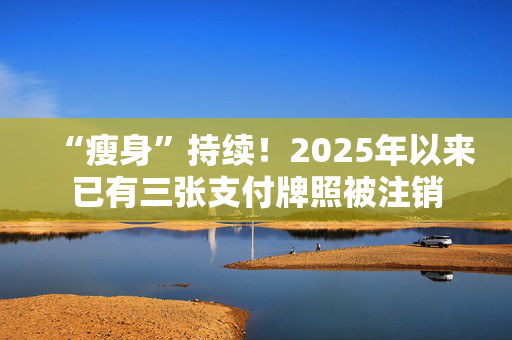 “瘦身”持续！2025年以来已有三张支付牌照被注销