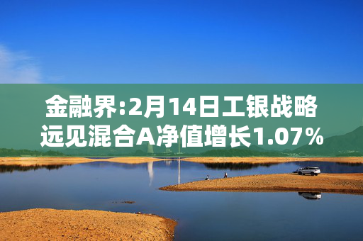 金融界:2月14日工银战略远见混合A净值增长1.07%，近6个月累计上涨17.15%