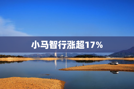 小马智行涨超17%