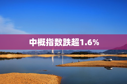 中概指数跌超1.6%