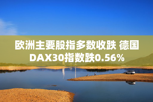 欧洲主要股指多数收跌 德国DAX30指数跌0.56%