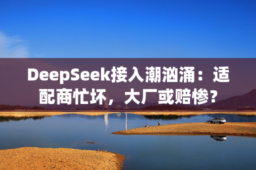 DeepSeek接入潮汹涌：适配商忙坏，大厂或赔惨？