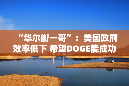 “华尔街一哥”：美国政府效率低下 希望DOGE能成功！