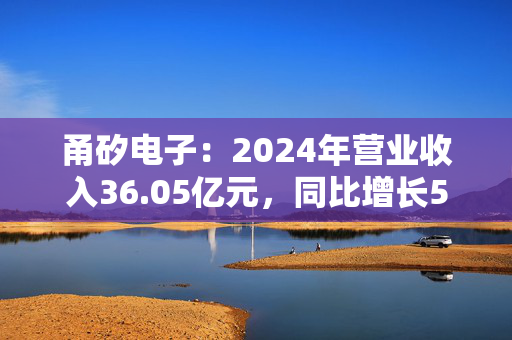 甬矽电子：2024年营业收入36.05亿元，同比增长50.76%扭亏为盈