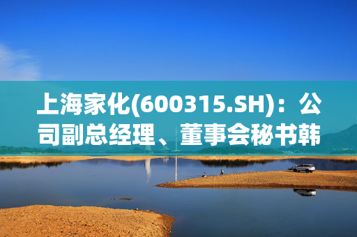 上海家化(600315.SH)：公司副总经理、董事会秘书韩敏辞职，不再担任公司任何职务