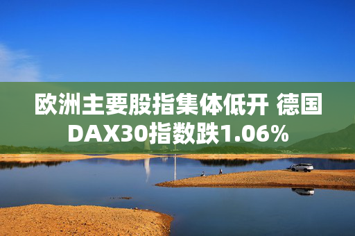 欧洲主要股指集体低开 德国DAX30指数跌1.06%