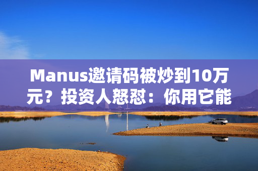 Manus邀请码被炒到10万元？投资人怒怼：你用它能赚到这么多钱吗？