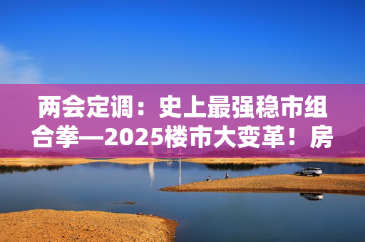 两会定调：史上最强稳市组合拳—2025楼市大变革！房企化债进入新阶段！