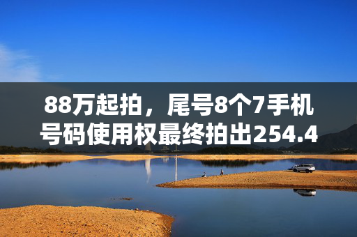 88万起拍，尾号8个7手机号码使用权最终拍出254.4万元