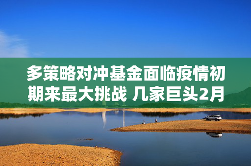 多策略对冲基金面临疫情初期来最大挑战 几家巨头2月及3月初都失利