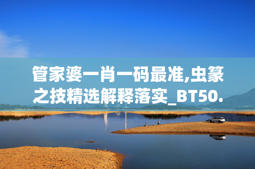 管家婆一肖一码最准,虫篆之技精选解释落实_BT50.1.31