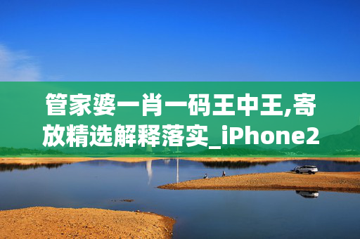 管家婆一肖一码王中王,寄放精选解释落实_iPhone20.14.76