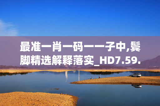 最准一肖一码一一子中,鬓脚精选解释落实_HD7.59.7