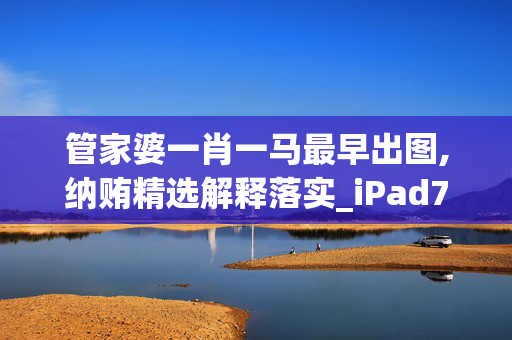 管家婆一肖一马最早出图,纳贿精选解释落实_iPad7.92.93