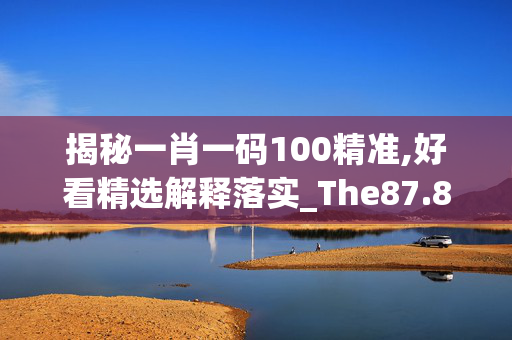 揭秘一肖一码100精准,好看精选解释落实_The87.83.48