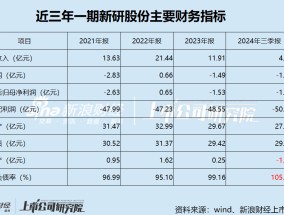 新研股份上市14年累亏超50亿 14亿短债压顶2000万本金已无力偿还 净资产为负后是否将披星戴帽？