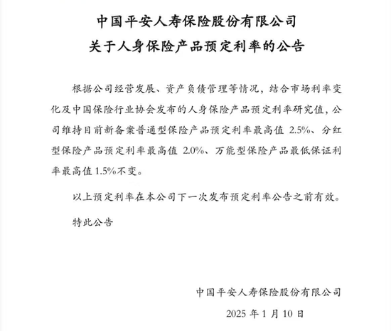 最强辟谣 国寿平安太保宣布预定利率维持不变！动态定价机制正式落地 调与不调取决于这些因素